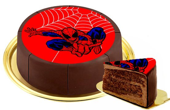 Motiv-Torte Spiderman